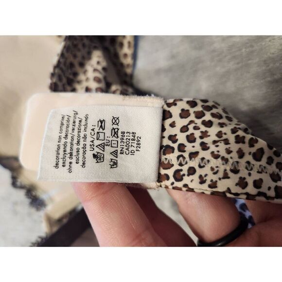 Calvin Klein Women's Seductive Comfort Customized Lift Bra Size 34C Animal Print - Picture 4 of 4